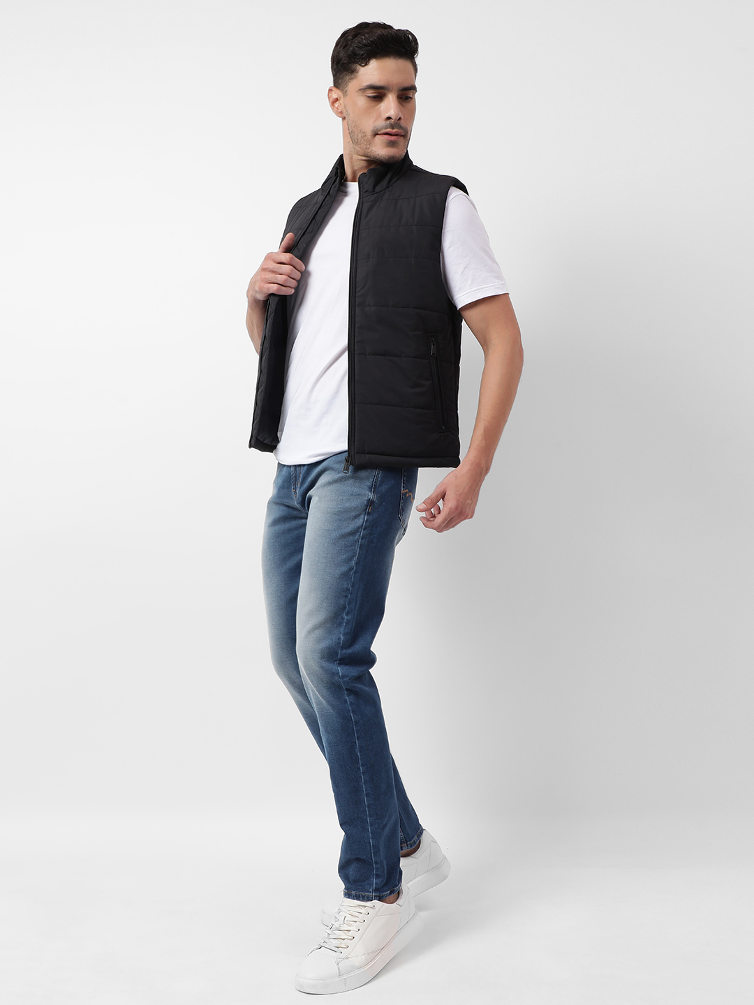 Numero Uno Men Solid Black Jacket